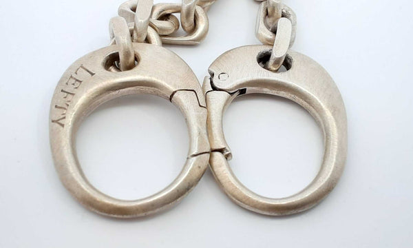 Sterling Handcuff Style Link Bracelet 83.05 Grams 4.5 Inch Eblxdu 144010013686