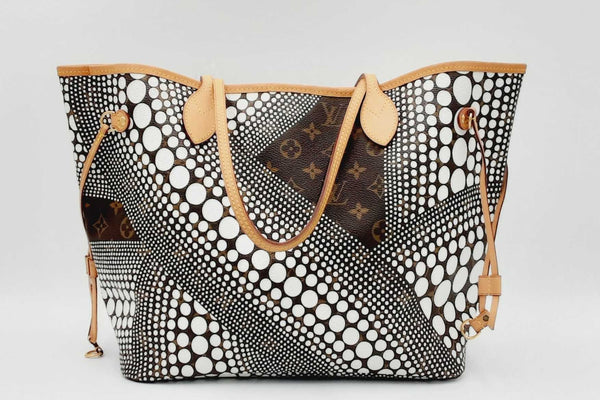 Louis Vuitton White Neverfull 32 MM Yayoi Kusama Limited Edition Handbag MSLWORDU 144010019268