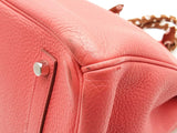 Hermes Birkin 35cm Pink Rose Jaipur Clemence Palladium Hardware Handbag Dolzozxde 144010013022