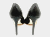 Stuart Weitzman Anny 105 Black Lame Velvet Size US 5 DOIXDE 144020004353