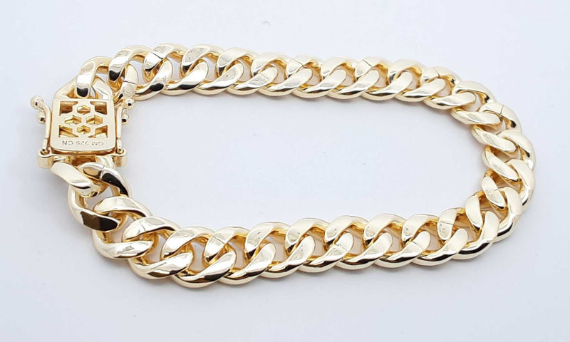 Sterling Cuban Link Bracelet 42.1 Grams 7 Inch Ebsedu 144030001647