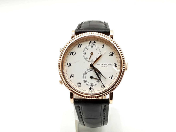 Patek Phillip Calatrava 18K & Leather Watch 62.9G 34MM LHLPXZXDE 144020004151