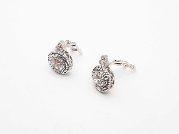 Judith Ripka Sterling Silver Cz Dew Drop Diamonique Earrings Lhrxde 144020012441