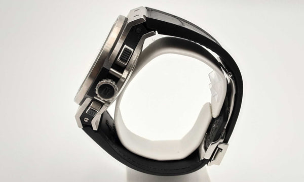 Hublot 48mm Big Bang Black Dial Diamond Bezel Watch Doorxzsa 144010030994