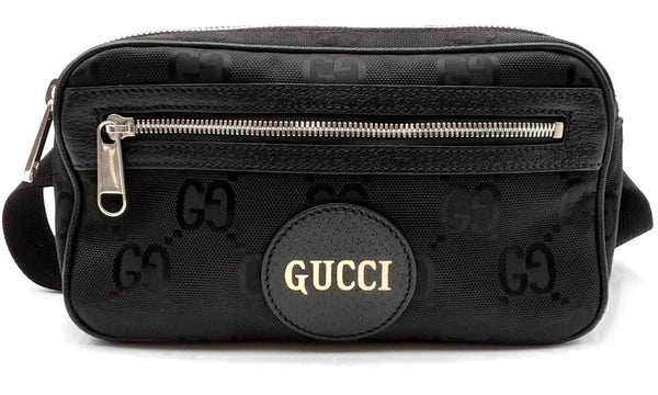 Gucci Econyl Nylon Monogram Off The Grid Black Belt Bag Ebpxzdu 144030004071