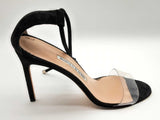 Manolo Blahnik Estro Black Suede Heels Size Eu 38/ Us 8 Dorxde 144020002213