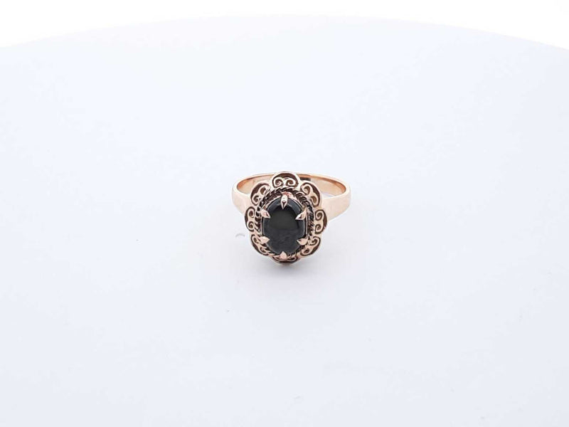 10K Yellow Gold 4.8 Grams Vintage Star Sapphire Ring Size 7 (LXZ) 144020006396 LH/DE