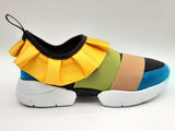 Emilio Pucci Sneakers Blue Green Yellow City Sneaker Shoes Size Eu 39/ Us 9 W Dolrxde 144020000935
