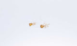 14k Yellow Gold Lab Grown Yellow Diamond Stud Earrings Ebeedu 144020004838