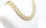 Sterling Silver Cuban Link Chain 72.3 Grams 21 Inch Eblisdu 144030001650