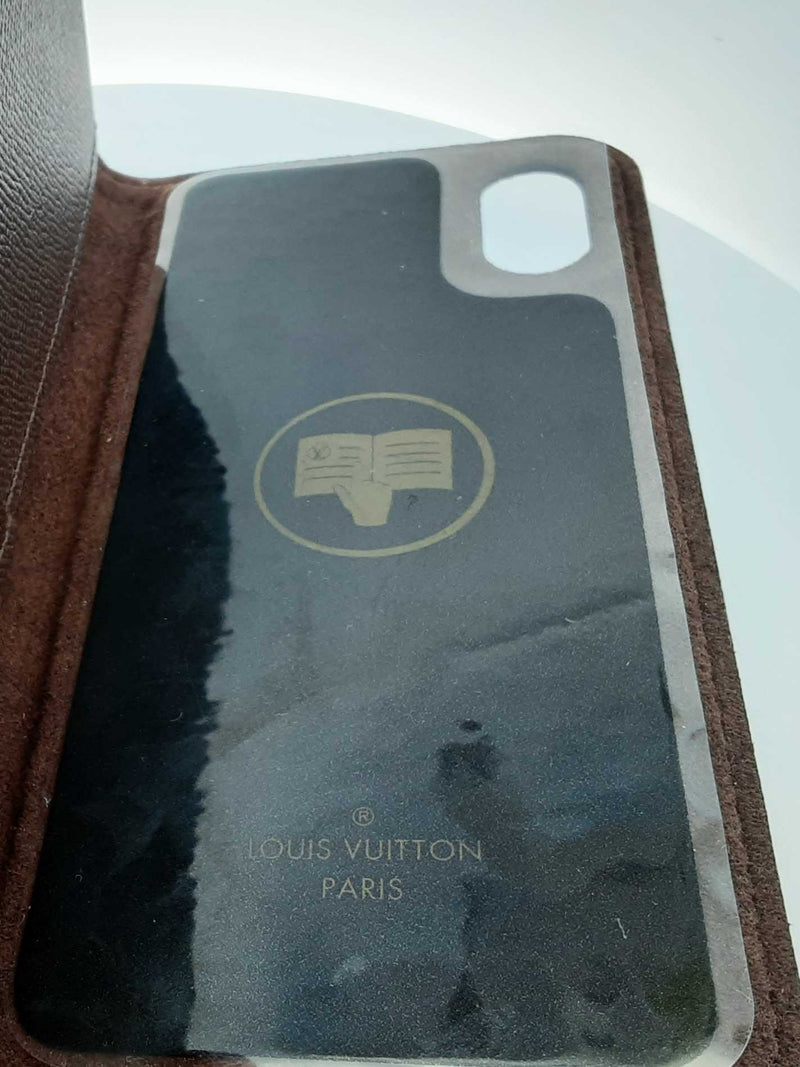 Louis Vuitton Brown Monogram Iphone Xs Max Folio Case Lhlorde 144020007720