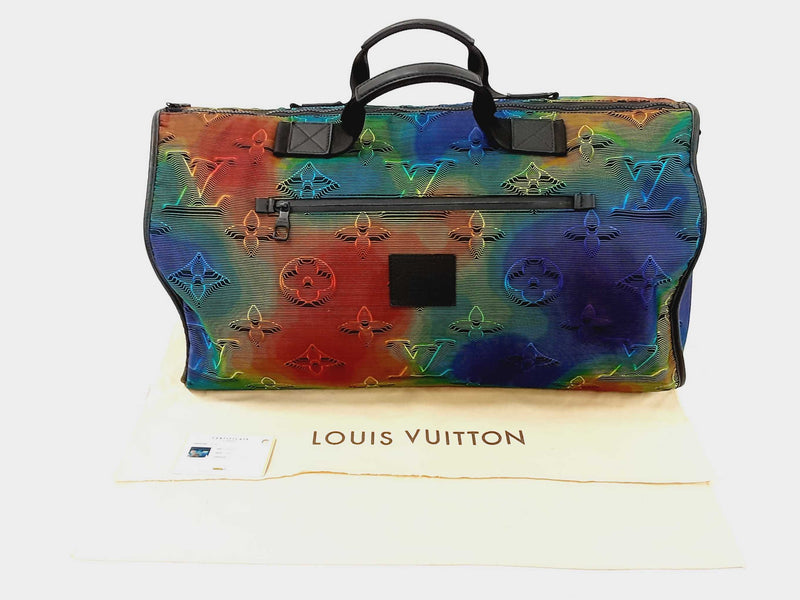 Louis Vuitton 2054 Reversible Keepall 50 Traveler Duffle Bag (WRXZ) 144010010529 DO/DE