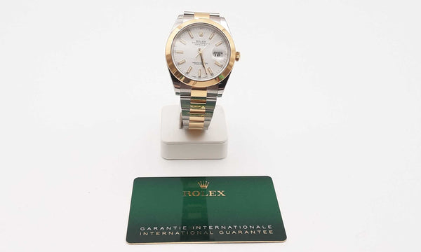 Rolex 126303 41 Datejust White Dial Two-tone Oyster Watch Dollwxzsa 144010035462