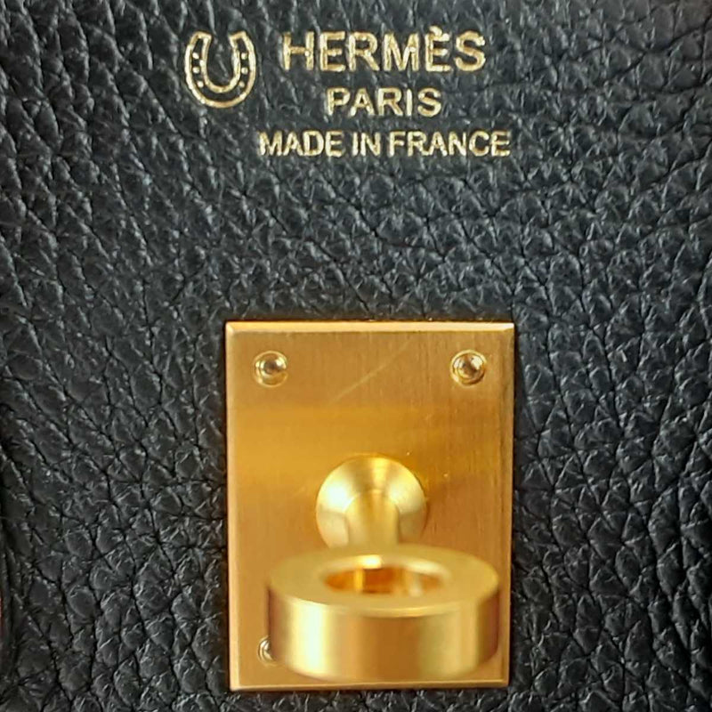 Hermes Black Togo Birkin With Gold Hardware 25CM (OOZXX) 144010007591 RP/DU