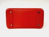 Hermes Birkin 25CM Red Epsom Leather GHW (OOXZX) 144020005233 DO