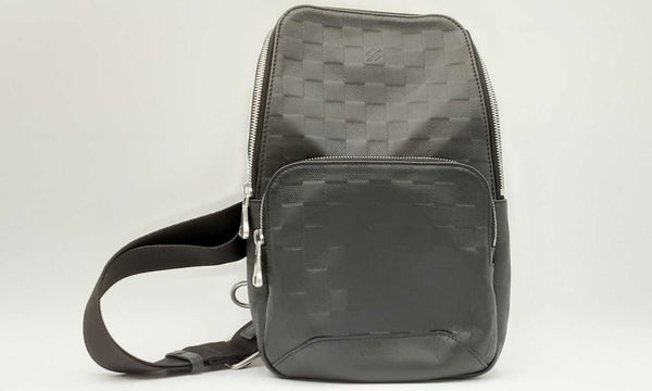 Louis Vuitton Medium Black Damier Infini Avenue Sling Bag Nwirxdu 144030001639