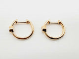 14K Yellow Gold 0.30 CTW Diamonds Clasp Hoop Earrings (LER) 144010012990 DO/DE