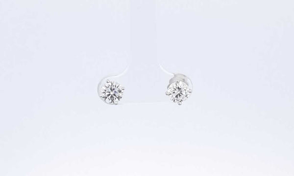 14k White Gold Lab Grown Diamond Stud Earrings Ebosrdu 144030006976