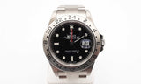 Rolex 16570 36 Explorer Ii Black Dial Stainless Steel Oyster Watch 144010035656