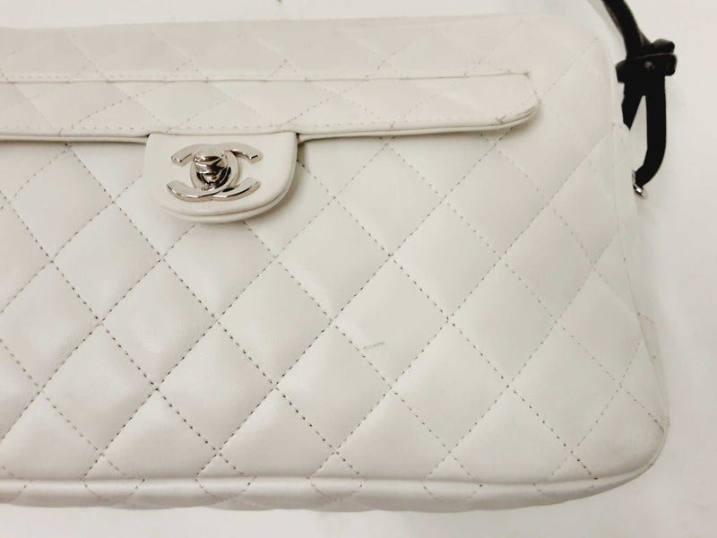 Chanel Cambon Camera Bag Quilted Leather