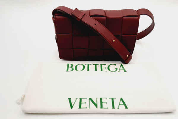 Bottega Veneta Cassette Intrecciato Calfskin Shoulder Bag Msixzsa 144010012187