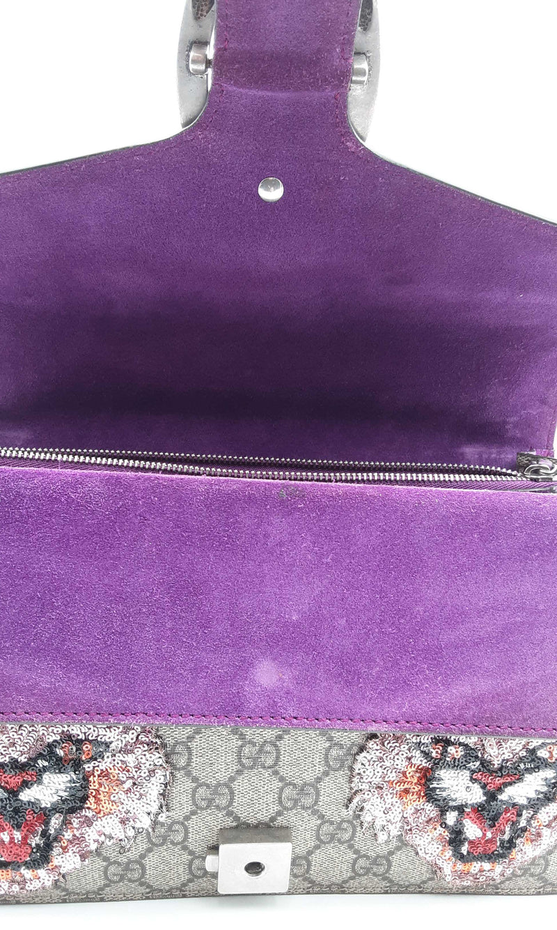 Gucci Multi-color Dionysus Angry Cats Shoulder Bag Handbag Msllzxsa 144010023278