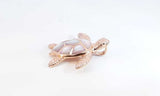 Kabana 14k Gold & Mother Of Pearl Turtle Pendant 4.7 Grams Eblrxdu 144030005244