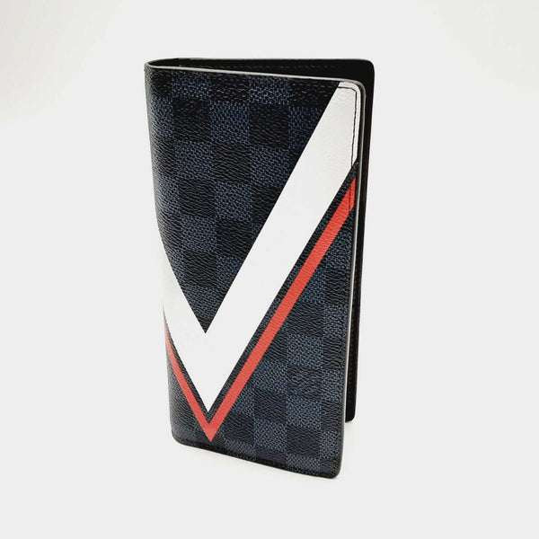 Louis Vuitton Damier Brazza America's Cup Canvas Leather Long Wallet ( –  Max Pawn