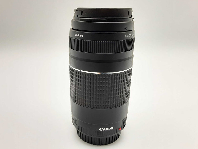 Canon Zoom Ef 75-300mm Black Photographic Lens Doixde 144020010784