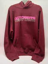 October's Very Own Ovo Retro Hoodie Burgundy Size 2xl Dolirde 144010000874