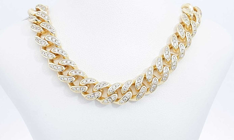 Sterling Silver Cuban Link Chain 72.3 Grams 21 Inch Eblisdu 144030001650