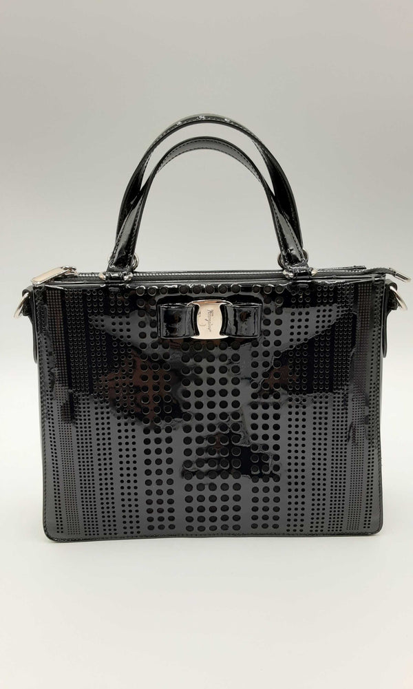 Louis Vuitton PM Vernis Two Way Belt Bag Crossbody in Noir Gold Hardware LHLXZXDE 144020004381