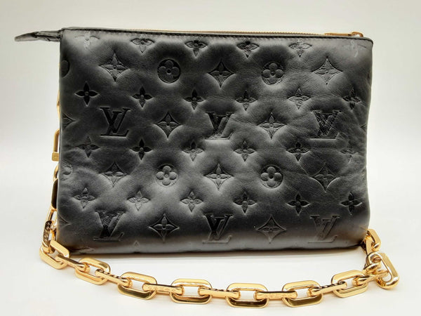 Louis Vuitton Coussin Mm Black Shoulder Bag Doolxzde 144020008275