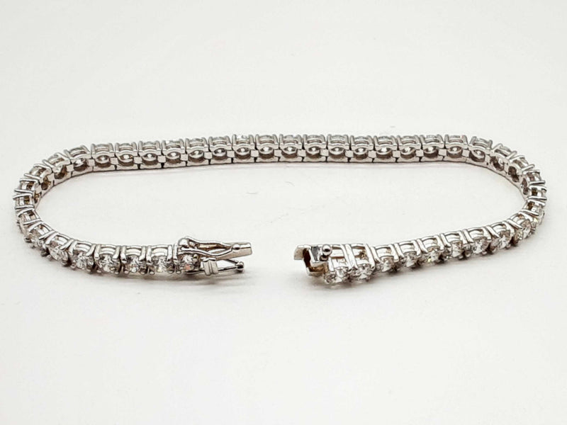 14k White Gold Lab Grown Diamonds Tennis Bracelet 7 In Dooerxde 144020015073