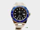 Rolex 126619LB Submariner Date 40MM 18K White Gold Blue Bezel Black Dial Cookie Monster Watch (WIZXZ) 144020000321 DO/DE