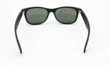 Ray- Ban Matte Black New Wayfarer Classic Sunglasses Ebordu 144030004763