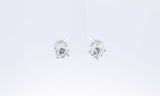 14k White Gold Lab Grown Diamond Stud Earrings Ebccrdu 144030006977