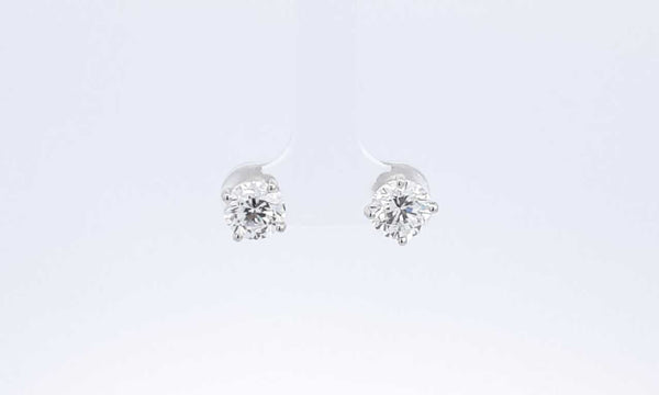 14k White Gold Lab Grown Diamond Stud Earrings Ebccrdu 144030006977