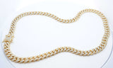 Sterling Silver Cuban Link Chain 109.9 Grams 21 Inch Eboredu 144030001649