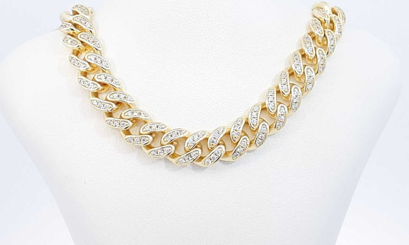 Sterling Silver Cuban Link Chain 72.3 Grams 21 Inch Eblisdu 144030001650