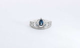Enchanted Disney Sterling Silver Cinderlla Diamond & Topaz Ring Size 7 Ebrrdu 144030003767