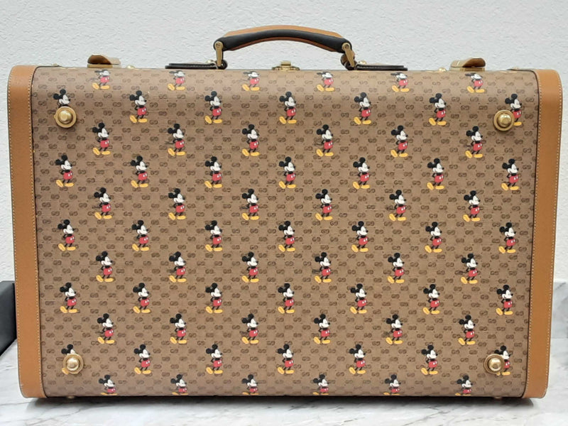 Gucci X Disney 602675 Mickey Mouse Gg Canvas Trunk Dowxzxde 144020013993