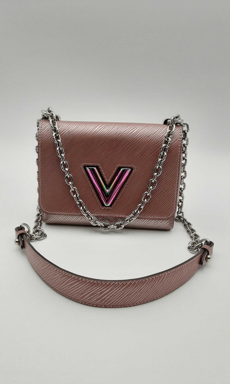 Louis Vuitton Pm Rose Gold Epi Twist Shoulder Bag Eblpxzsa 144030003241