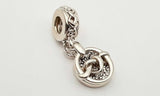 Pandora Knotted Hearts Joined By Love Sterling Silver Charm Dolrsa 144010034622