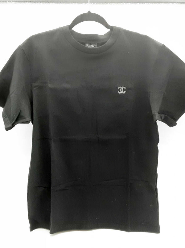 Chanel Employee Uniform T Shirt In Black Medium Lhorxde 144010019175