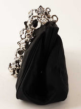 Judith Leiber Black Mini Satin Bag (LXZ) 144010015998 RP
