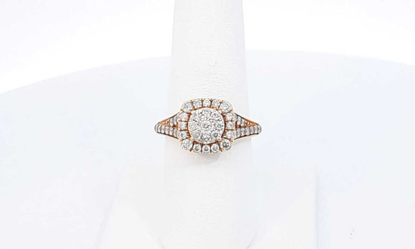 10k Yellow Gold Diamond Engagement Ring Size 7.25 Ebwxzdu 144010011542
