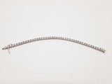 14k White Gold Lab Grown Diamonds Tennis Bracelet 7 In Dooerxde 144020015073