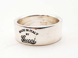 Gucci Sterling Silver "Made In Italy" Ring Silver Size 11 Dolrxde 144020007354