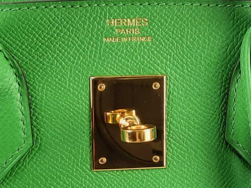 Hermes Epsom Bambou Birkin With Gold Hardware 30CM (LIXZZ) 144010013082 RP/SA